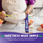 Pyure_Organic_Caramel_Dessert_Syrup_|_Sugar-Free_Caramel_Topping_for_Keto_Ice_Cream,_Pancakes,_Low_Carb_Sweets_|_1g_Net_Carb,_Gluten-Free,_Vegan,_Non-GMO,_Plant-Based,_Diabetic_Friendly_|_14_oz