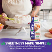 Pyure_Organic_Caramel_Dessert_Syrup_|_Sugar-Free_Caramel_Topping_for_Keto_Ice_Cream,_Pancakes,_Low_Carb_Sweets_|_1g_Net_Carb,_Gluten-Free,_Vegan,_Non-GMO,_Plant-Based,_Diabetic_Friendly_|_14_oz