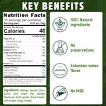 Dried_ramen_toppings._Dehydrated_vegetables_for_ramen_topper_include_Cabbage,_Spinach,_Chive,_Carrot,_Corn,_Greenpea_&_Shitake_mushrooms._(5.83oz_mixed_vegetables)