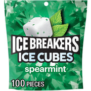 ICE_BREAKERS_Ice_Cubes_Spearmint_Sugar_Free_Chewing_Gum_Pouch,_8.11_oz_(100_Pieces)