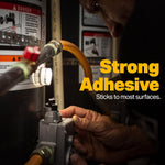 LUXPRO_Waterproof_Micro_LED_Puck_Lights_-_Adhesive_Lighting_Ideal_for_Under_Cabinets,_in_Tackle_Boxes,_or_On_Bookcases_-_Includes_Batteries_-_5_Pack