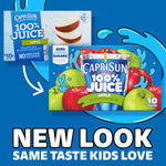 Capri_Sun_100%_Juice_Apple_All-Natural_Juice_from_Concentrate_with_added_ingredients,_10_ct_Box,_6_fl_oz_Pouches
