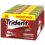 Trident_Cinnamon_Sugar_Free_Chewing_Gum,_6_Pocket_Packs_of_28_Pieces_(168_Total_Pieces)