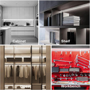 maylit_Under_Cabinet_LED_Strip_Lighting_Hardwired_24in/48in/72in,_Ultra_Bright_Small_LED_Light_Bar,_6000K_Cool_White,_110V-120V_Wired_Lights_for_Kitchen_Cabinet,_Counter,_Workbench,_Desk,_Closet,_Shelf,_Indoor