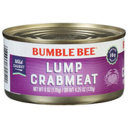 Bumble_Bee_Lump_Crab_Meat,_6_oz_Can_-_14g_Protein_&_1g_Carb_Per_Serving_-_Wild_Caught,_Small_Chunks,_Drain_Before_Use_-_Packaging_May_Vary