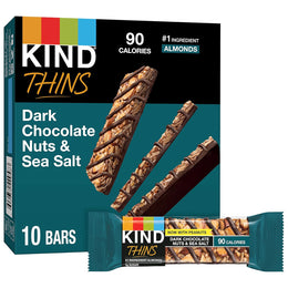 KIND_THINS_Dark_Chocolate_Nuts_&_Sea_Salt_Bars_(Now_with_Peanuts),_Gluten_Free,_4g_Sugar,_0.74_oz_bars,_10_count