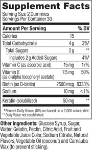 OLLY_Undeniable_Beauty_Gummy,_For_Hair,_Skin,_Nails,_Biotin,_Vitamin_C,_Keratin,_Chewable_Supplement,_Grapefruit,_30_Day_Supply_-_60_Count