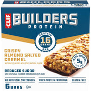 CLIF_BUILDERS_Protein_Bars_-_Crispy_Almond_Salted_Caramel_-_Reduced_Sugar_-_Gluten_Free_-_16g_Protein_-_No_Artificial_Sweeteners_-_1.97_oz._(6_Pack)
