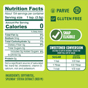 SPLENDA_Stevia_Zero_Calorie_Sweetener,_Plant_Based_Sugar_Substitute_Granulated_Powder,_19_oz_Jar