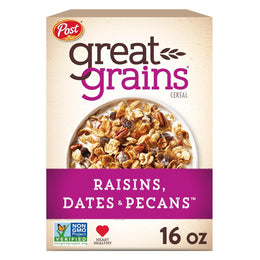 Great_Grains_Raisins_Dates_and_Pecans_Breakfast_Cereal,_Raisin_Cereal_with_Sweet_Dates_and_Granola_Clusters,_Non-GMO_Project_Verified,_16_OZ_Box
