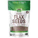 NOW_Foods,_Organic_Flax_Seeds,_Source_of_Essential_Fatty_Acids_and_Fiber,_Certified_Non-GMO,_Kosher,_1-Pound_(Packaging_May_Vary)