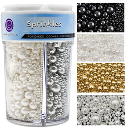 Sprinkles_for_Cake_Decorating,_Gold_Silver_White_and_Black_Pearl_Sprinkles_Mix_for_Cookie_Baking_Ice_Cream_Cupcake_Topping