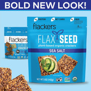 Flackers_Organic_Sea_Salt_Flaxseed_Crackers,_5_Ounce_1-Pack,_Gluten_Free,_Non_GMO,_Vegan,_Keto_Snack,_9g_Fiber,_1g_Net_Carb