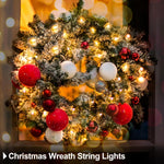 echosari_2_Pack_Battery_Operated_Christmas_Lights_Green_Wire_50_LED_Fairy_String_Light_with_Remote,_Timer,_Dimmable_for_Xmas_Tree_Wedding_Party_Decor