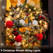 echosari_2_Pack_Battery_Operated_Christmas_Lights_Green_Wire_50_LED_Fairy_String_Light_with_Remote,_Timer,_Dimmable_for_Xmas_Tree_Wedding_Party_Decor