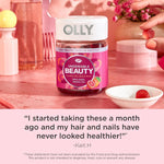 OLLY_Undeniable_Beauty_Gummy,_For_Hair,_Skin,_Nails,_Biotin,_Vitamin_C,_Keratin,_Chewable_Supplement,_Grapefruit,_30_Day_Supply_-_60_Count