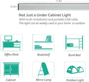 ASOKO_Under_Cabinet_Led_Lighting,_Light_Strip_Bar,_Daylight_White/Warm_White/Cool_White__Dimmable_Plug_in_USB_Light,_Small_Thin_Led_Under_Counter_Lighting_for_Kitchen/Room/Shelf/Desk/Display_Case