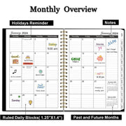 2024_Planner_-_Weekly_and_Monthly_Planner_from_January_2024_-_December_2024,_2024_Daily_Planner_Notebook_with_12_Monthly_Tabs,_Spiral_Twin-Wire_Binding,_6.3