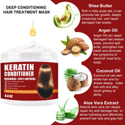Keratin_Hair_Mask,Deep_Repair_Damage_Hair_Root,_250ml_Hair_Mask_for_Dry_Damaged_Hair,Hair_Treatment_Mask_Keratin_Hair_&_Scalp_Treatment,Natural_Deep_Conditioner_Hydrating_Hair_Masque