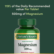 Nature's_Bounty_Magnesium,_Bone_and_Muscle_Health,_Whole_Body_Support,_Tablets,_500_Mg,_200_Ct