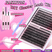 FANXITON_DIY_Lash_Extension_Kit_D_Curl_volume_lash_clusters_(40D+50D)