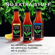 Pure_Leaf_Iced_Tea,_Sweetened,_Real_Brewed_Black_Tea,_Lemon,_18.5_Fl_Oz_(Pack_of_12)