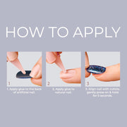 KISS_Gel_Fantasy_Press_On_Nails,_Nail_glue_included,_Aim_High',_Short_Size,_Squoval_Shape,_Includes_28_Nails,_2g_Glue,_1_Manicure_Stick,_1_Mini_File,_1_Adhesive_Tab_Nail_Art_Nail_Care