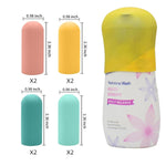 8_Pack_Silicone_Bottle_Covers,_Travel_Essentials_for_Women_Men,_Travel_Size_Toiletries,_Cruise_Ship_Essentials,_Accessories_Luggage,_Travel_Must_Haves,_Elastic_Sleeves_for_Leak_Proofing
