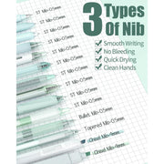 Four_Candies_Pastel_Gel_Ink_Pen_Set,Cute_Retractable_0.5mm_Fine_Point_Pen,Note_Taking_Aesthetic_Pens,_Black_Ink_Pens_with_Highlighter,_Smooth_Writing_Pens_for_School,_Office