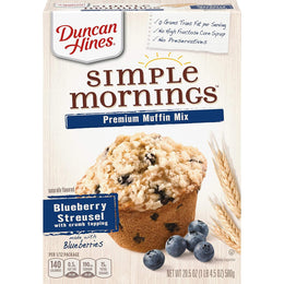 Duncan_Hines_Simple_Mornings_Blueberry_Streusel_Premium_Muffin_Mix,_20.5_oz