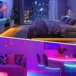 100ft_Led_Strip_Lights_(2_Rolls_of_50ft)_RGB_Music_Sync_Color_Changing,Bluetooth_Led_Lights_with_Smart_App_Control_Remote,Led_Lights_for_Bedroom_Room_Lighting_Flexible_Home_Decor