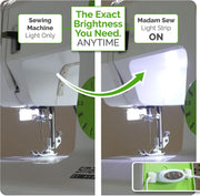 Madam_Sew_LED_Sewing_Machine_Light_Strip_–_Flexible_LED_Sewing_Lights_with_Dimmer,_Adhesive_Back_&_Clips_–_Super_Bright_Stick-On_Sewiing_Machine_Strip_Light_for_Stitching_&_Crafting