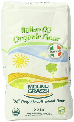 Molino_Grassi_Usda_Organic_Italian_Soft_Wheat_Flour,_2.2_lb