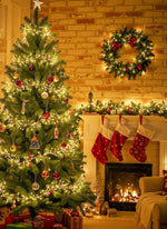 Brightown_Fairy_Lights_Battery_Operated,_10Ft_120_LED_Firecracker_String_Lights,_Waterproof_Silver_Wire_Starry_Firefly_Light_for_DIY_Wreath_Weeding_Indoor_Outdoor_Christmas_Decorations