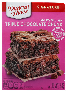 Duncan_Hines_Signature_Triple_Chocolate_Chunk_Brownie_Mix,_18_OZ