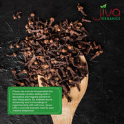 Jiva_Organic_Cloves_Whole_3.5_Ounce_Bag_-_Non-GMO,_Non_Irradiated_-_Dried_Clove_Buds_-_Great_for_Foods,_Tea,_Pomander_Balls,_and_even_Potpourri