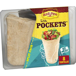 Old_El_Paso_Flour_Tortilla_Pockets,_Meal_Prep,_8_Ct,_8.4_oz