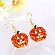 iWenSheng_Halloween_Pumpkin_Earrings_Red_-_Hypoallergenic_Crystal_Dangle_Earring_for_Women_Holiday_Night_Costume_Jewelry_Smiling_Face_Pumpkin_Drop_Earrings,_Fun_and_Festive