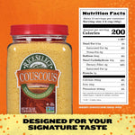 RiceSelect_Couscous,_Moroccan-Style_Wheat_Couscous_Pasta,_Non-GMO,_26.5-Ounce_Jar,_(Pack_of_1)