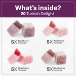 Eastanbul_Turkish_Delight,_10.5oz,_Turkish_Delights_Candy_Assorted_Strawberry,_Blackberry,_Raspberry_&_Blueberry_Flavor,_International_Candy,_Lokum,_Plain,_Gluten_Free,_No_Synthetic_Ingredient,_Vegan