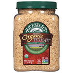 RiceSelect_Organic_Texmati_Brown_Basmati_Rice,_Premium_Non-GMO_Gluten-Free_Long-Grain_Brown_Rice,_32-Ounce_Jar