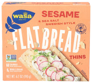 Wasa_Flatbread_Thins_Crackers,_Sesame_and_Sea_Salt,_6.7_Ounce_(Pack_of_1)