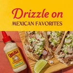 Cholula_Cremosa_Sauce,_Cilantro_Lime,_Mild_Heat,_Creamy_Squeezable_Topping_for_Tacos,_Enchiladas,_Soup,_Tostadas,_Eggs_and_More,_8_fl_oz