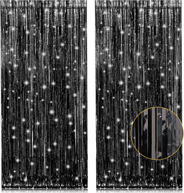 2_Pack_3.2ft_x_8.2ft_Black_Tinsel_Foil_Fringe_Curtains,_Metallic_Foil_Tinsel_Photo_Booth_Backdrop_Streamer_for_New_Years_Decorations_Halloween_Bachelorette_Birthday_Holiday_Celebration_Party_Supplies