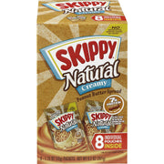 SKIPPY_Natural_Creamy_Peanut_Butter_Spread_Individual_Squeeze_Packs,_1.15_Ounce_(8_Pouches)