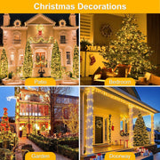 LED_Connectable_Christmas_Tree_Lights,_End-to-End_Plug_8_Modes_Indoor_Lights_with_Timer,_Outdoor_Indoor_Fairy_Lights_Christmas_Tree,_Patio,_Garden,_Party,_Wedding,_Holiday