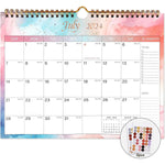 Lbylyhxc_2024-2025_Calendar_-_Includes_July_2024_to_December_2025-18_Monthly_Wall_Calendar_2024-2025,_11_x_8.5_Inches.Thick_Paper_with_Julian_Dates_and_Block_for_New_Year_and_Christmas_Presents_(2024-2025_wall_calendar_colorful)