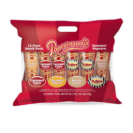 Popcornopolis_Gourmet_Popcorn_Snacks,_12_Cone_Variety_Snack_Packs_(Gift_Cone),_Zebra_Popcorn,_Cheddar_Cheese_Popcorn,_Caramel_Popcorn_&_Kettle_Corn_Popcorn_Crispy_Crunchy