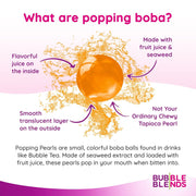 Bubble_Blends_Passion_Fruit_Popping_Boba_(1lb_/_16oz)_-_Popping_Pearls_Non-Dairy,_100%_Fat-Free_-_Real_Fruit_Juice_-_Bursting_Boba_Pearls_for_Bubble_Tea_and_Boba_Drink_(4.5_Servings)