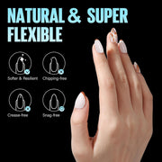 TOMICCA_Short_Almond_Nail_Tips,_240Pcs_Half_Matte_Soft_Gel_Nail_Tips,_12_Sizes_Acrylic_Pre-Shaped_Nails,_Full_Cover_False_Nails_for_Extension_Nail